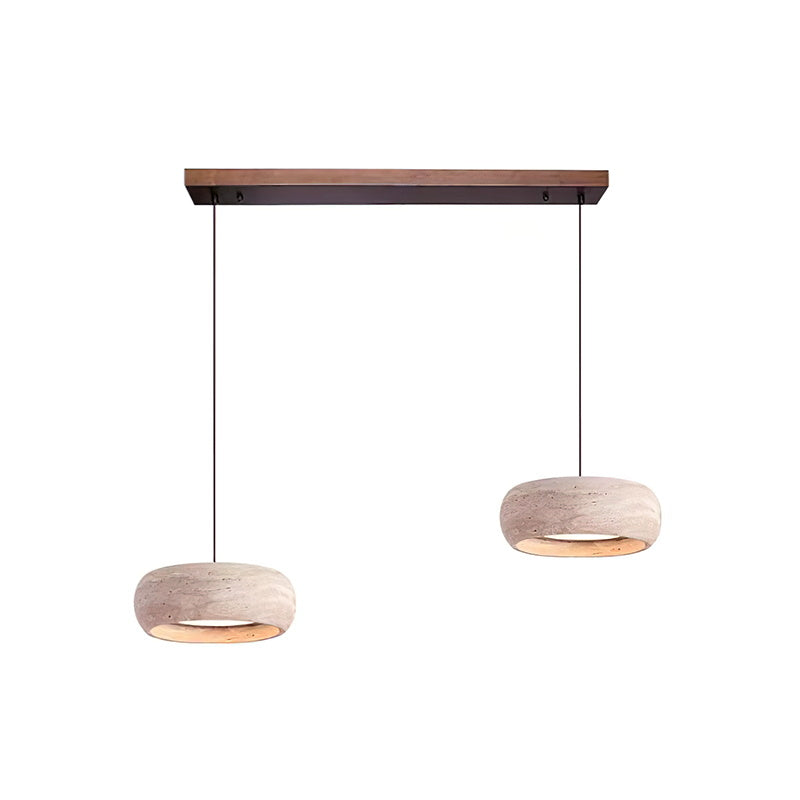 Tova | Pendant Light with Natural Travertine Design & Ambient Glow | Stylish Kitchen Pendant Lighting for Cozy Spaces 10