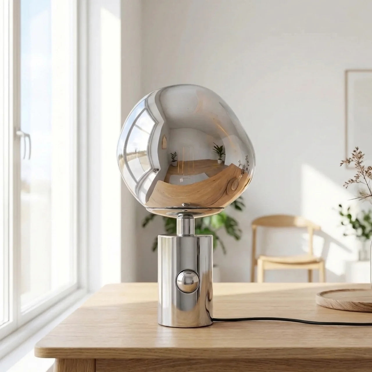 Melted Acrylic Table Lamp