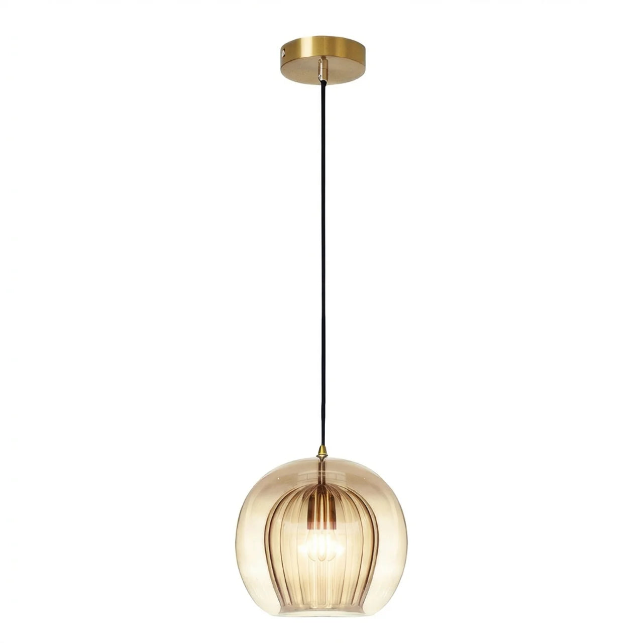 Glass Pendant Light with Multiple Size Options