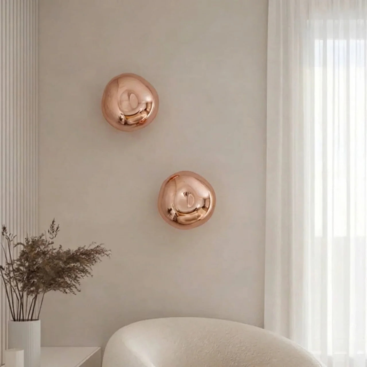 Melted Acrylic Wall Light