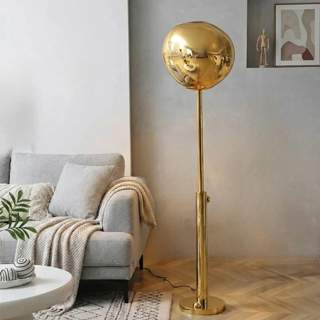 Melted Acrylic Floor Lamp