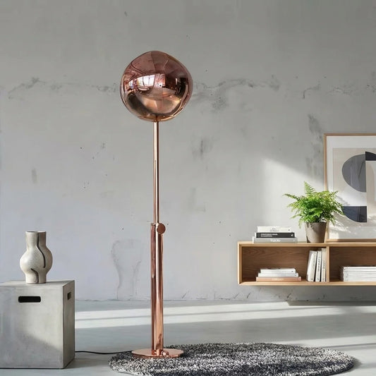 Melted Acrylic Floor Lamp