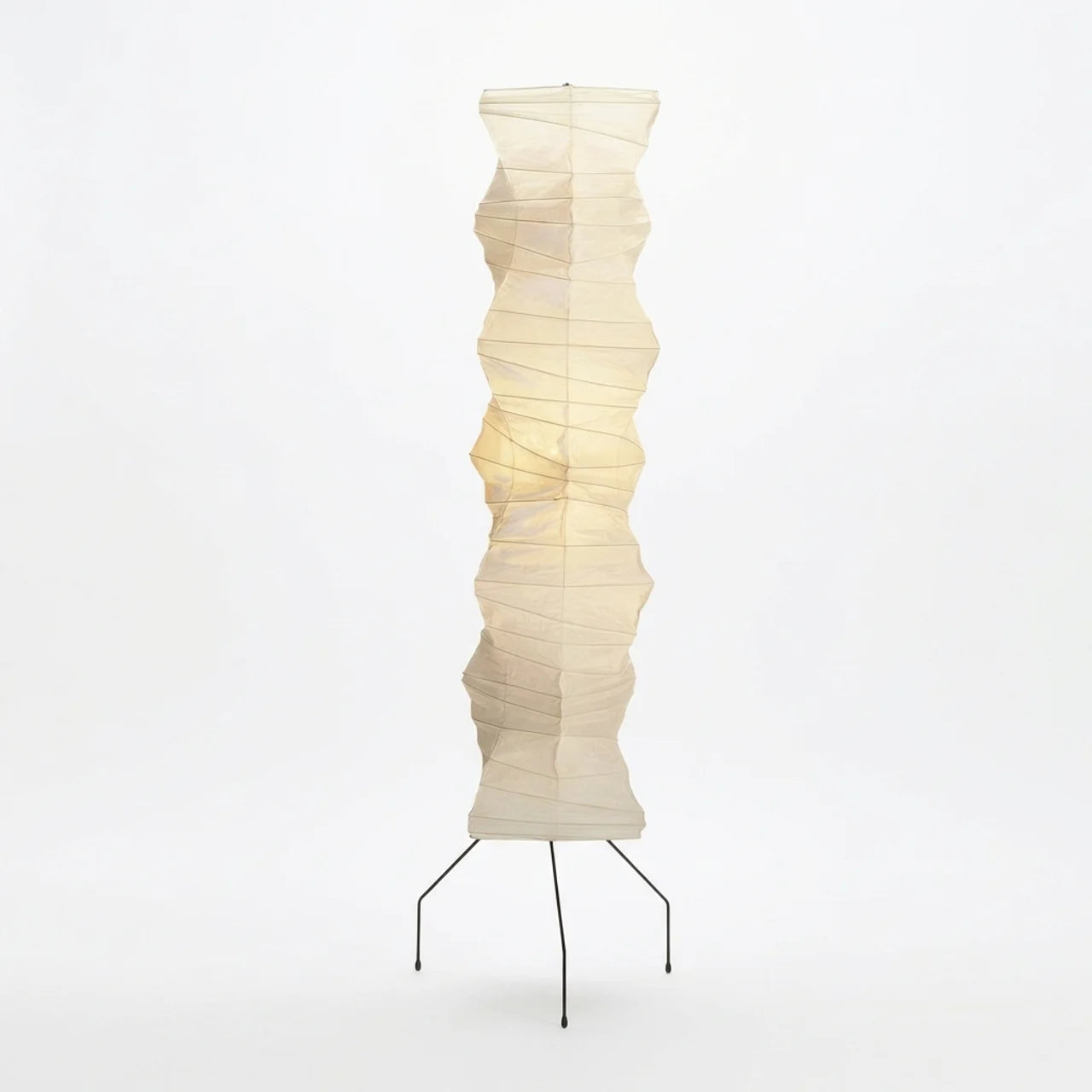 Sculptural Layered Floor Lamp