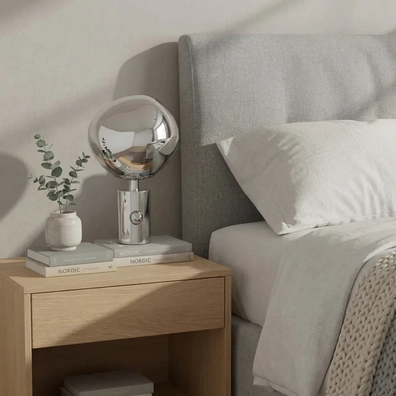 Melted Acrylic Table Lamp
