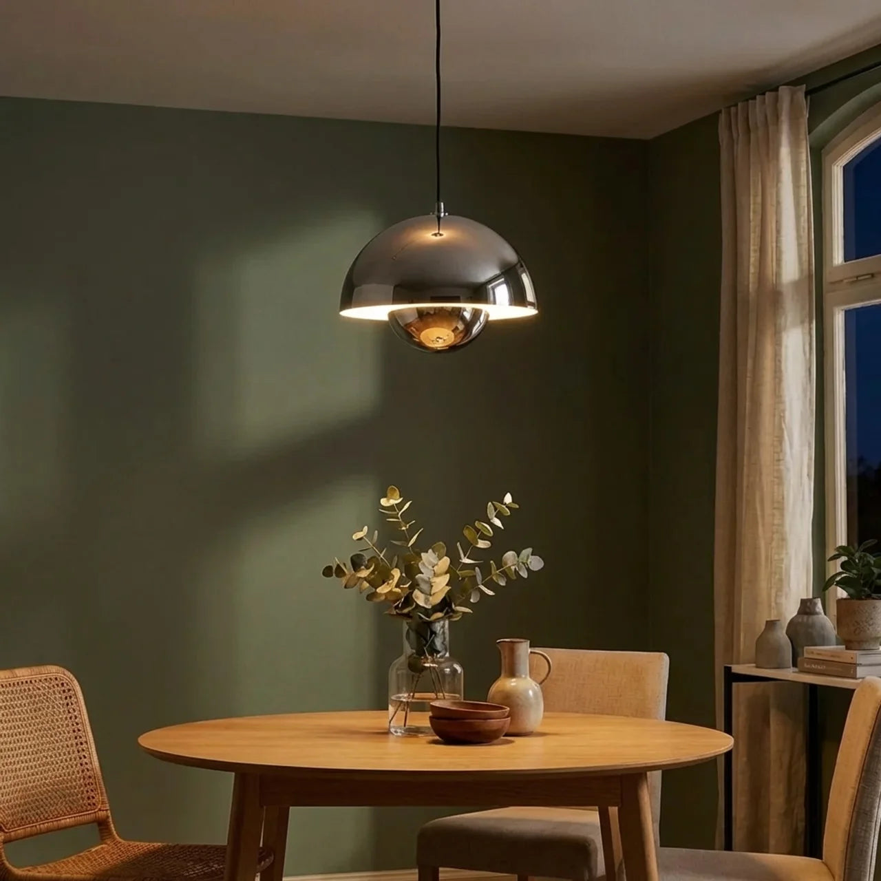 Danish Modern Soft-Form Pendant Lighting