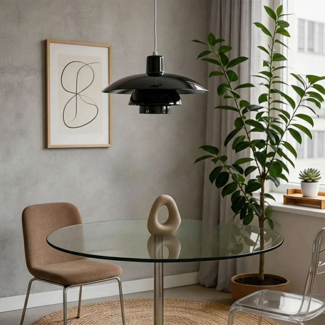 Danish Modern Minimal Chandelier Lighting