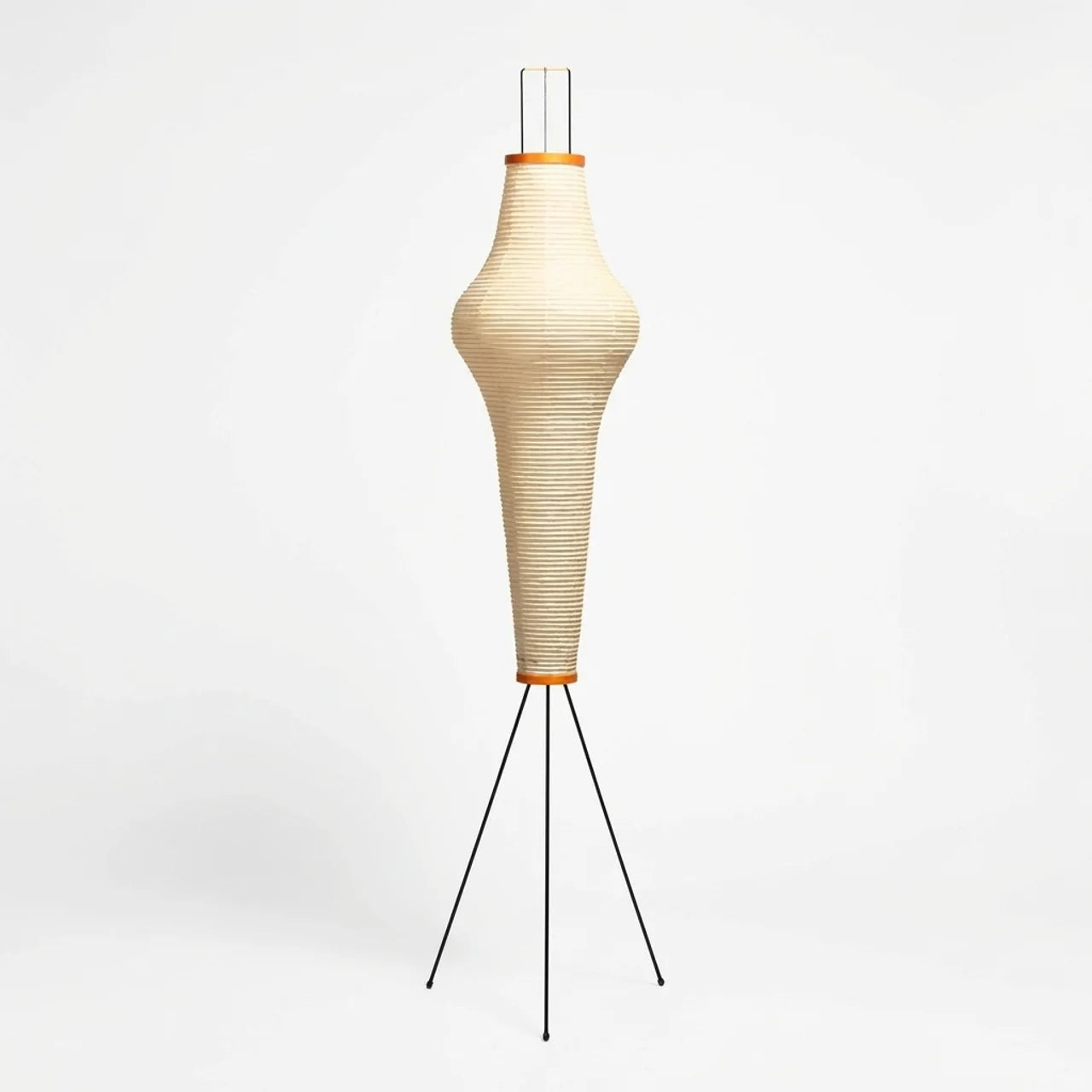 Sculptural Minimalist Washi Floor Lamp