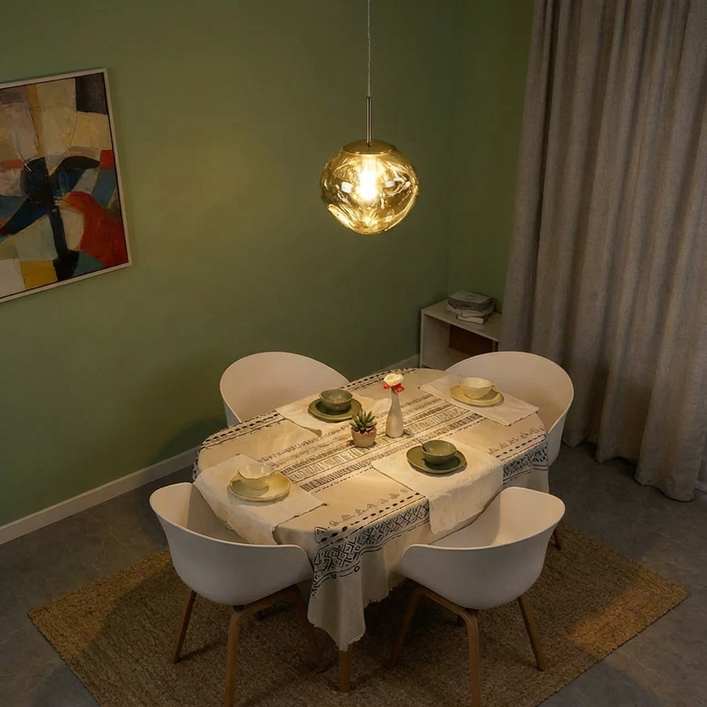 Organic Acrylic Pendant Light
