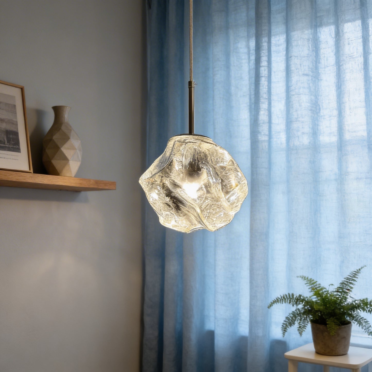 Melt Glass Pendant Light