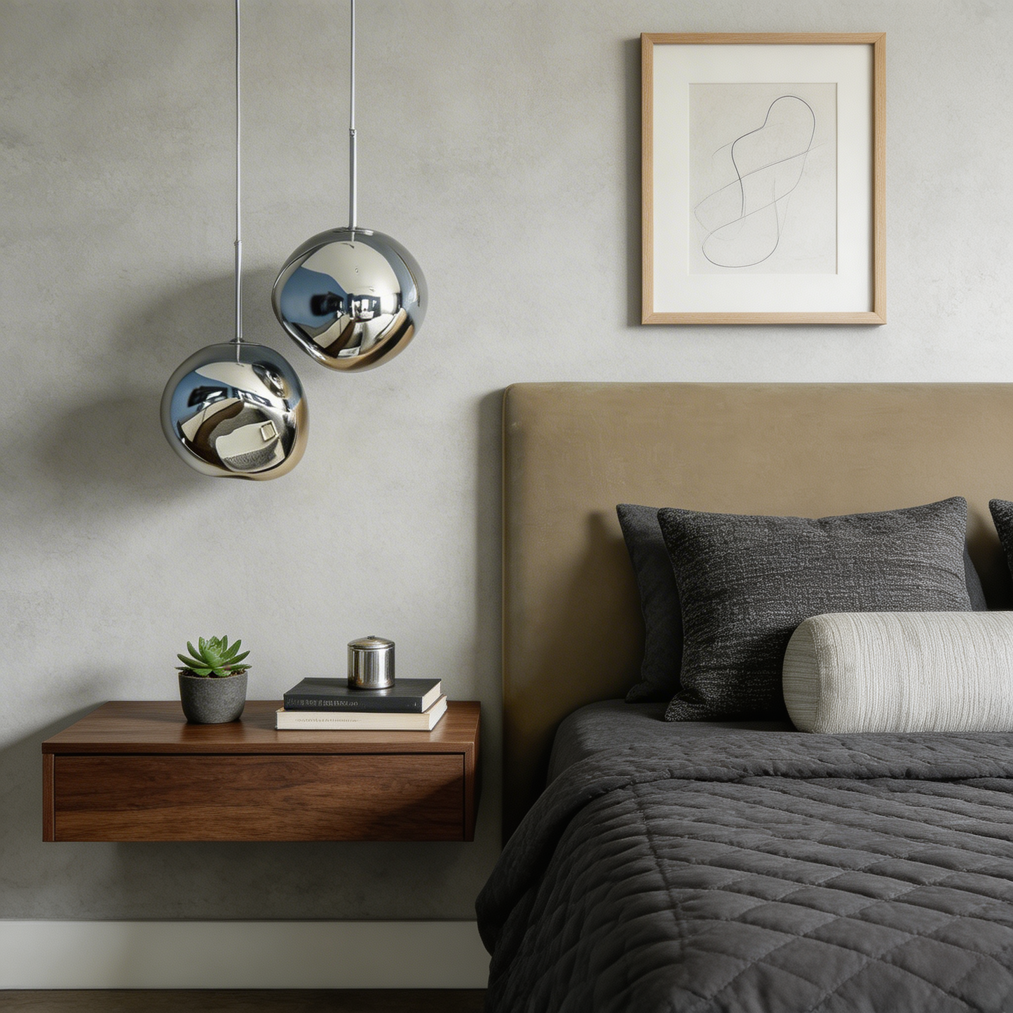 Organic Acrylic Pendant Light